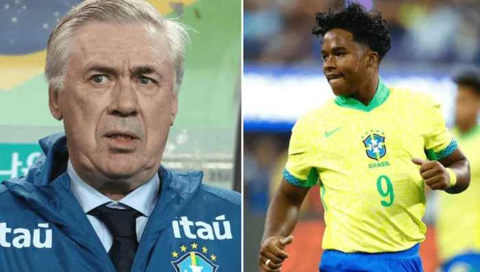 安切洛蒂计划召回恩德里克，球员外租期间5球1助攻